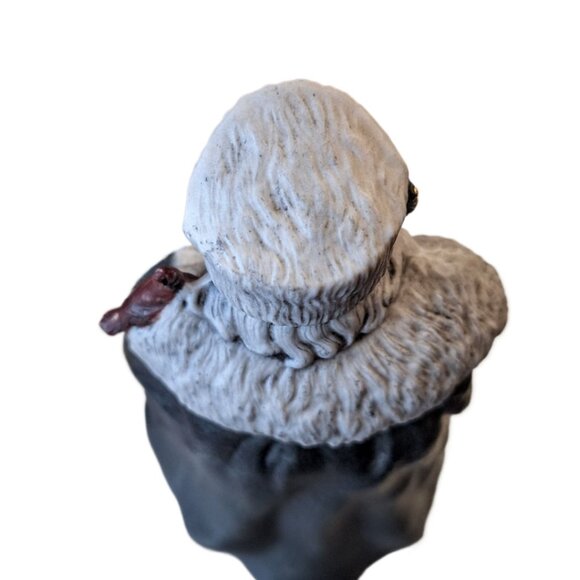 Vintage Hand Painted Signed Old World Santa Wild Animals From Provincial Mold - Picture 6 of 11